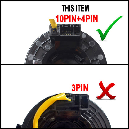 Clock Spring Replacement 84306-0K051 - Suitable For Toyota Hilux SR SR5 2005-2015 With VSC Only
