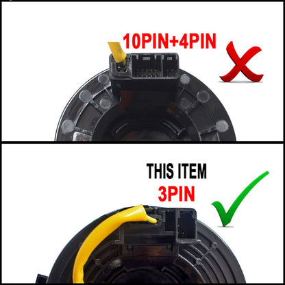 Spiral Airbag Clock Spring 84306-0K020 - Suitable For Toyota Hilux SR SR5 2005-2015 Non-VSC Only