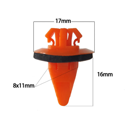 Door Moulding Clip Repair Kit (12pcs) - Suitable For Toyota LandCruiser Prado 120 Series