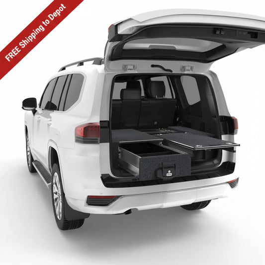 4wd Interiors Drawer System Suitable for Toyota Landcruiser 300 Series