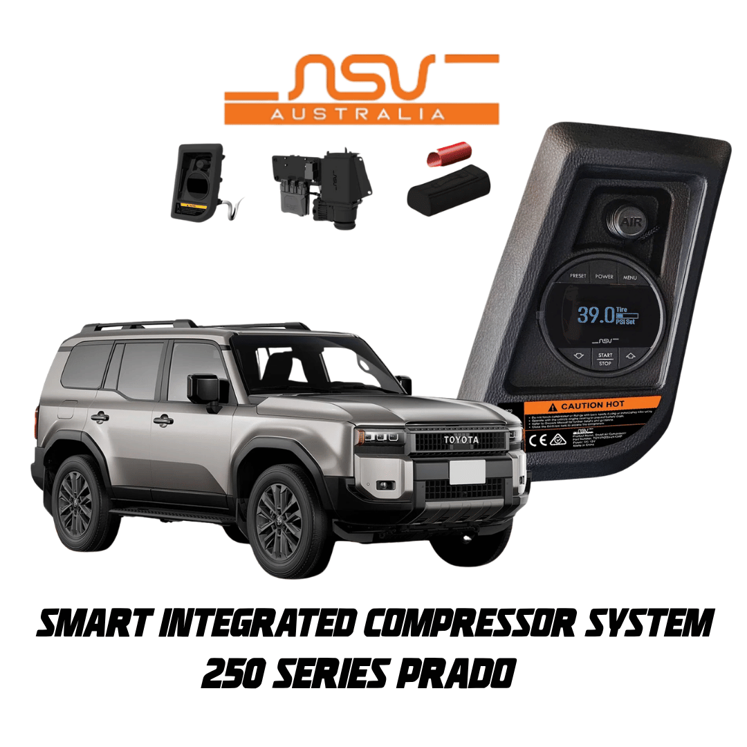 NSV Onboard Smart Integrated Compressor System - Suitable for use with Toyota Prado 250 Series
