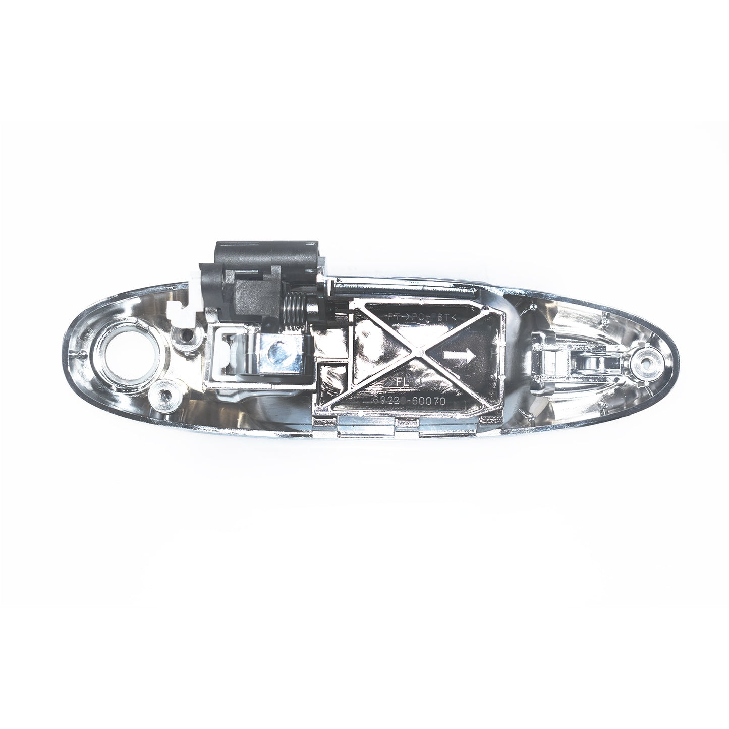 Front Left Outer Door Handle (Chrome) - Suitable For Toyota LandCruiser 100 Series (1998-2007)