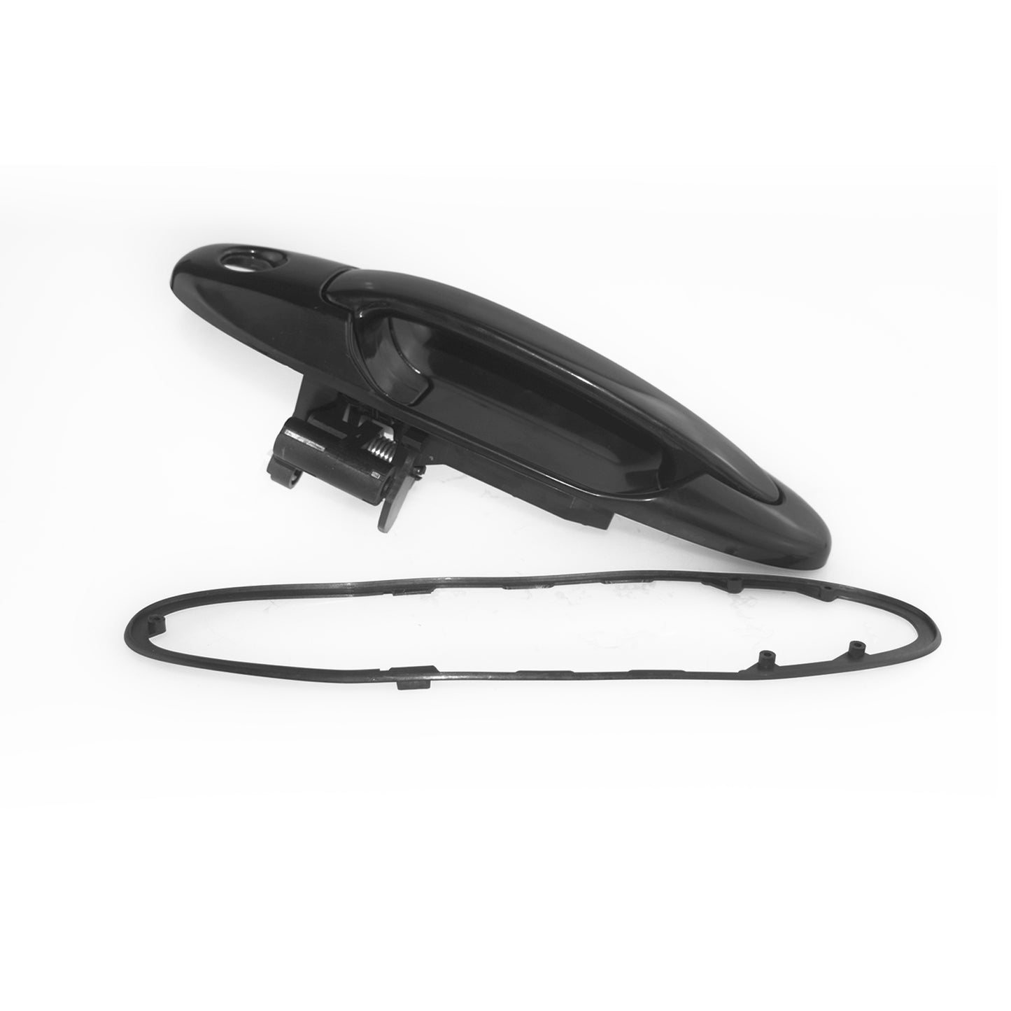 Black Front Left Outer Door Handle - Suitable for Landcruiser 100 Series