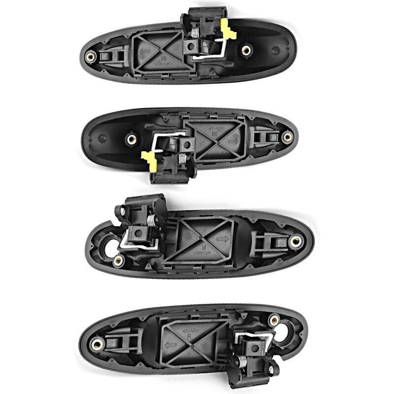 Door-Handle-Outer-Front-rear-smooth-black-100-landcruiser-set