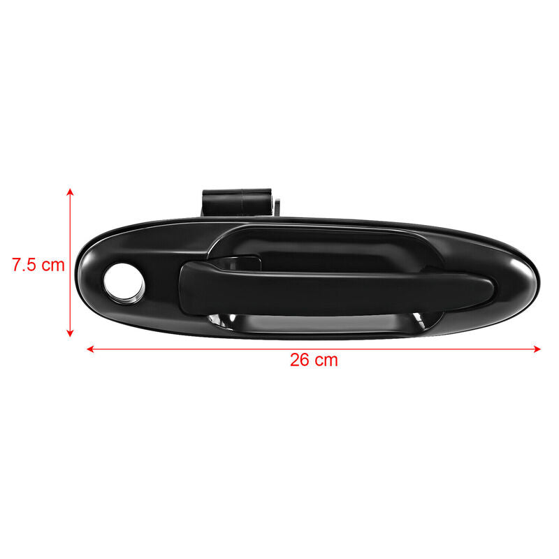Door-Handle-Outer-Front-rear-smooth-black-100-landcruiser-set