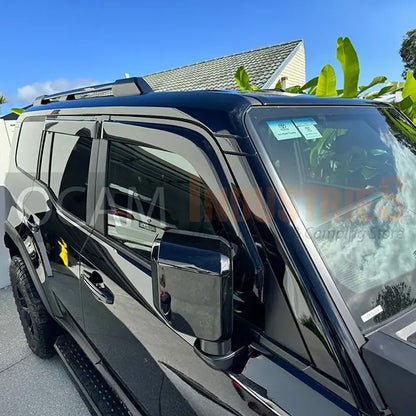 OCAM Weather Shields (4pce) - Suitable for use with Prado 250 Series (04/2024-On)