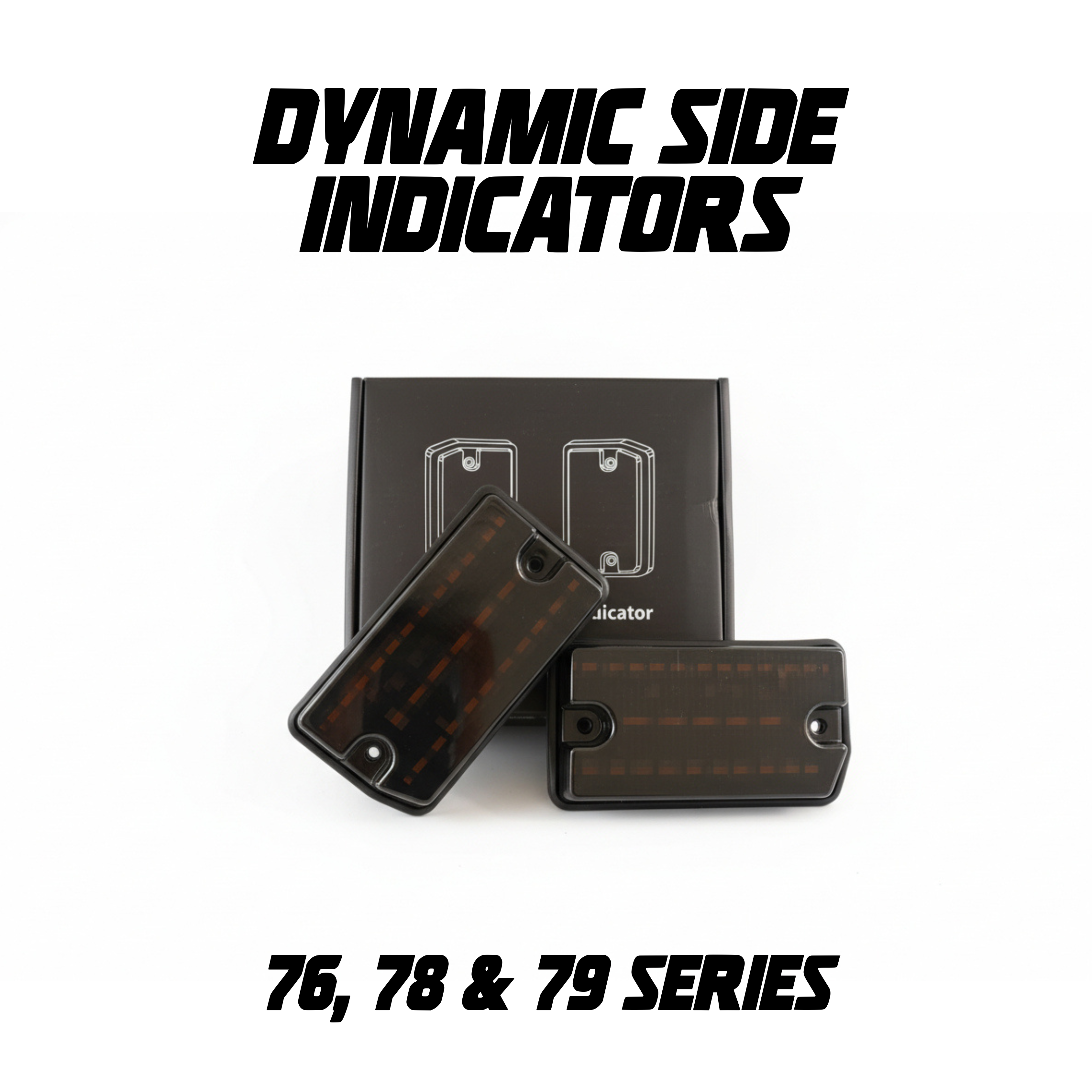 Dynamic Side Indicators for 70 Series Landcruiser - Pair – The Cruiser ...