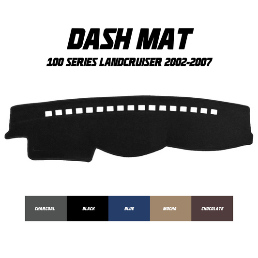 Dash Mat - Suitable for use with 100 Series LandCruiser (02-07)