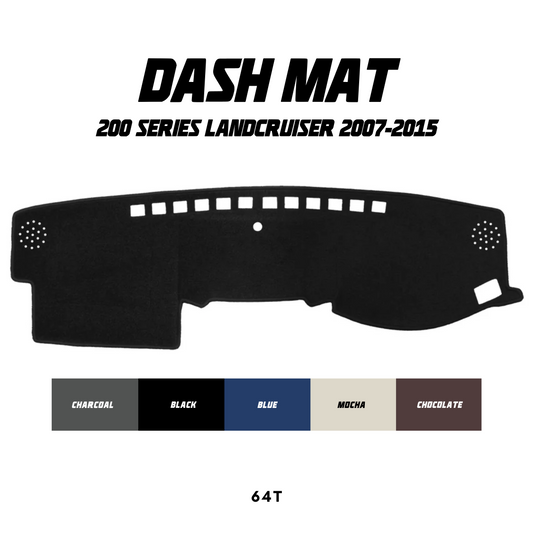 Dash Mat - Suitable for use with 200 Series LandCruiser (07-2015)