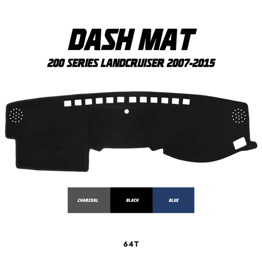 Dash Mat - Suitable for use with 200 Series LandCruiser (07-2015)