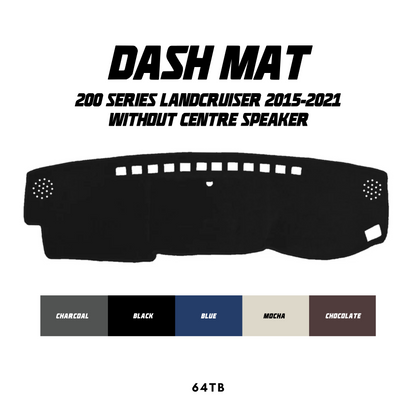 Dash Mat - Suitable for use with 200 Series LandCruiser (15-21) w/out Centre Speaker