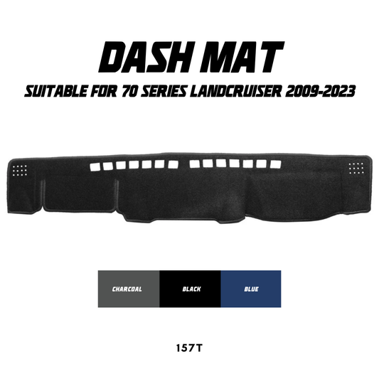 Dash Mat - Suitable for use with 70 Series LandCruiser (2009-2023)