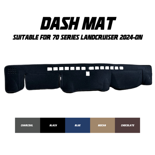 Dash Mat - Suitable for use with 70 Series LandCruiser (2024-ON)