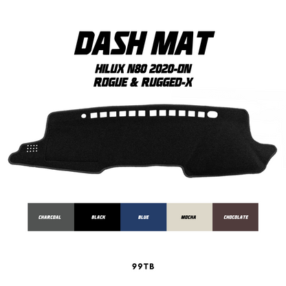 Dash Mat - Suitable for use with Hilux N80 (2020-ON) Rogue & Rugged-X