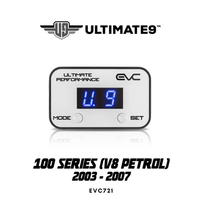 Ultimate9 EVC Throttle Controller - Suitable for TOYOTA LANDCRUISER 2003 - 2007 (100 Series V8 Petrol)