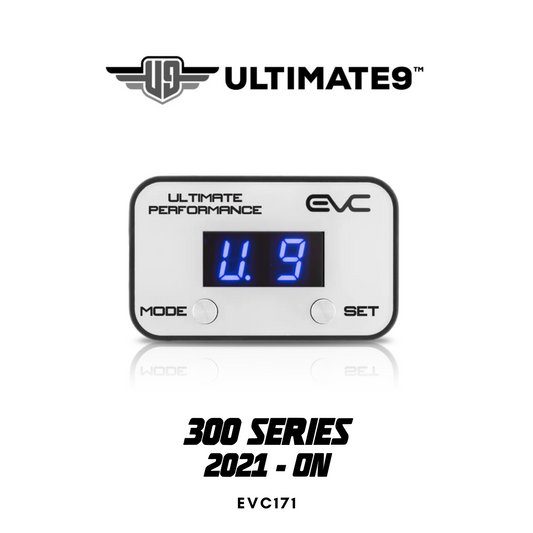 Ultimate9 EVC Throttle Controller - Suitable for TOYOTA LANDCRUISER 2021 - ON (300 Series)