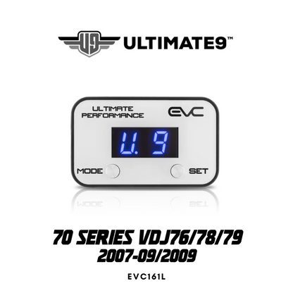 Ultimate9 EVC Throttle Controller - Suitable for TOYOTA LANDCRUISER 2007 - 09/2009 (70 Series - VDJ76/78/79)