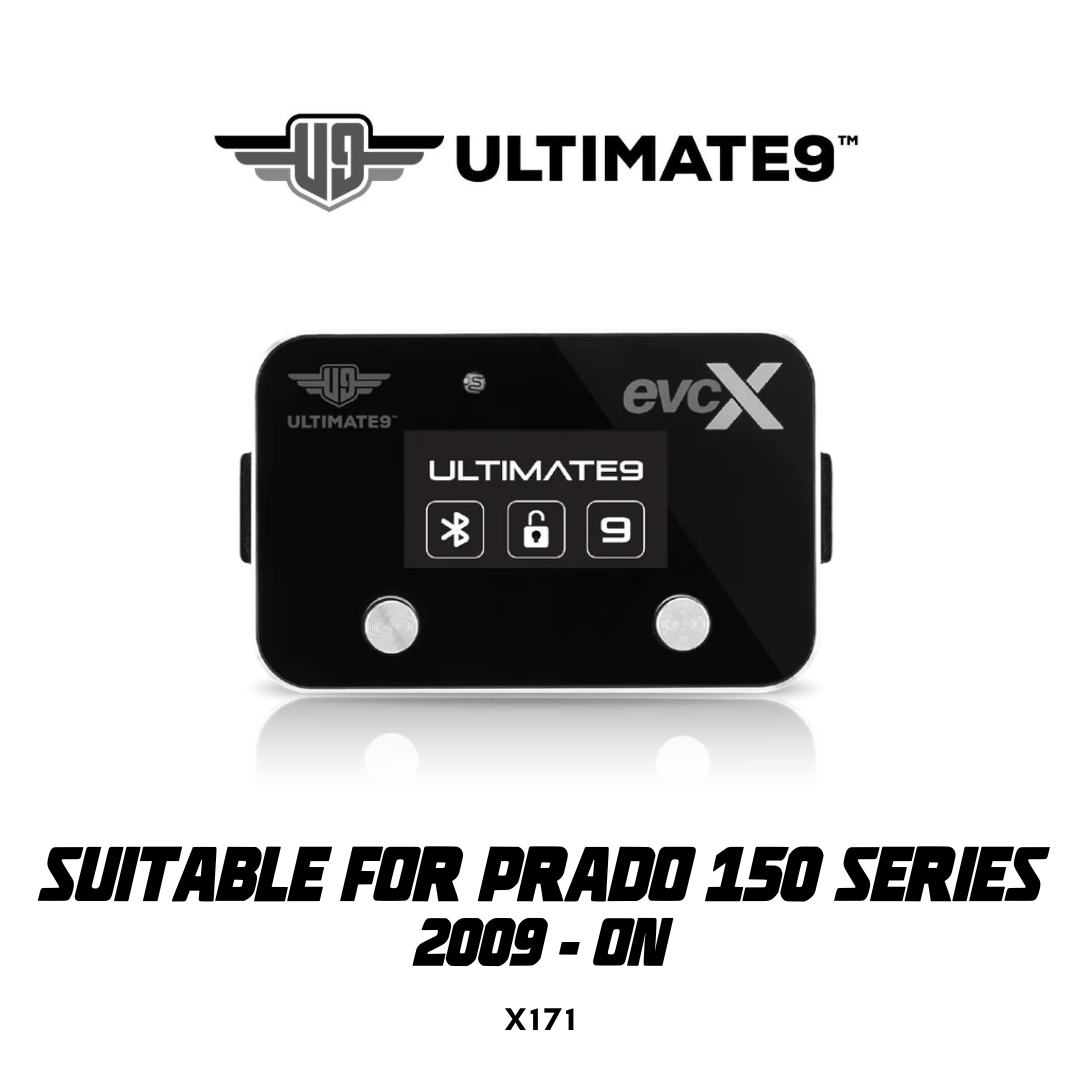 Ultimate9 evcX Throttle Controller - Suitable for TOYOTA PRADO 2009 - ON (J150)