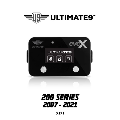 Ultimate9 evcX Throttle Controller - Suitable for TOYOTA LANDCRUISER 2007 - 2021 (200 Series)