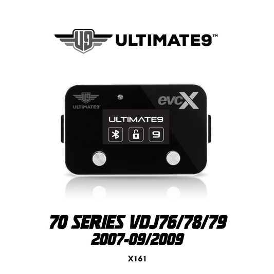 Ultimate9 evcX Throttle Controller - Suitable for TOYOTA LANDCRUISER 2007-09/2009 (70 Series - VDJ76/78/79)