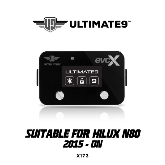 Ultimate9 evcX Throttle Controller - Suitable for TOYOTA HILUX 2015 - ON (8th Gen - N80)