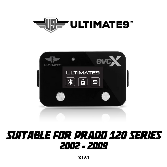 Ultimate9 evcX Throttle Controller - Suitable for TOYOTA PRADO 2002 - 2009 (J120)