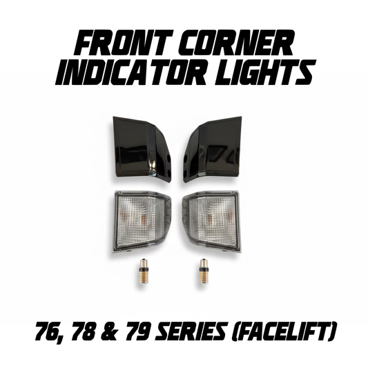 Front Corner Indicator Lights - Facelift 70 Series (2024 ON)