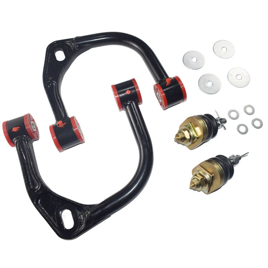 Adjustable Upper Control Arm Kit With Greaseable Bushes - Suitable For Hilux N70 N80 Fortuner Prado 120/150 FJ Cruiser