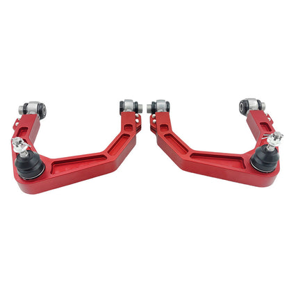 Front Upper Control Arms (Pair, Red) - Suitable For Toyota LandCruiser 300 Series LC300 FJA300R V6 (2021-On)
