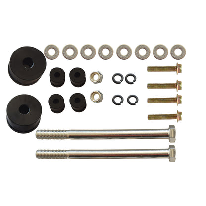 Front Direct Bolt-In Diff Drop Kit 25mm - Suitable For Toyota Hilux KUN GUN Series & LandCruiser Prado 120 150 Series