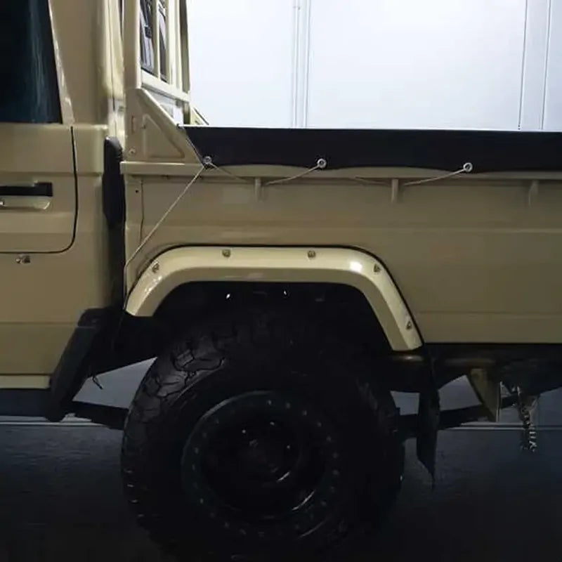 Kut Snake Flares Front & Rear Complet Set - Suitable for Toyota Landcruiser 79 Series Dual Cab Well Body (Code #10/40-1)