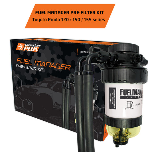 Fuel Manager Pre-Filter Kit - Suitable for Prado 120 / 150 (2003 - ON) - FM620DPK
