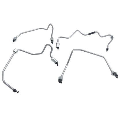 Fuel Injector Pipe Kit (4pce) - Suitable For Toyota Hilux KUN16 KUN26 & LandCruiser Prado KDJ120 1KD-FTV