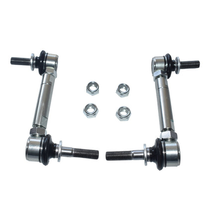 Front Adjustable Sway Bar Link Kit (Pair) - Suitable For Toyota Hilux GGN25 KUN26 GUN126 TGN26 & LandCruiser Prado 120 150 Series