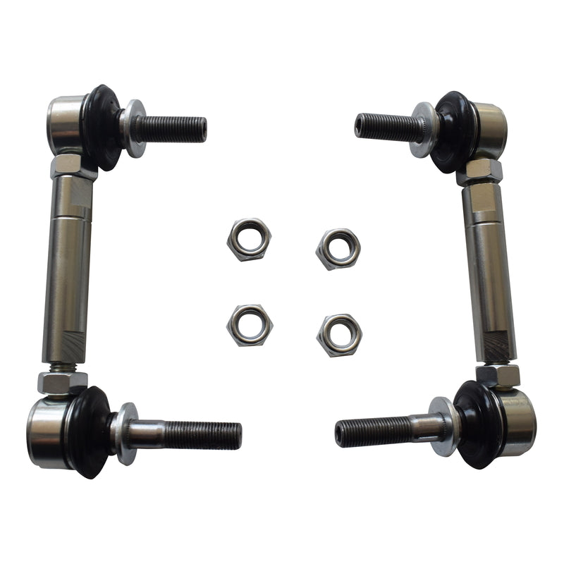 Front Adjustable Sway Bar Link Kit (Pair) - Suitable For Toyota Hilux GGN25 KUN26 GUN126 TGN26 & LandCruiser Prado 120 150 Series