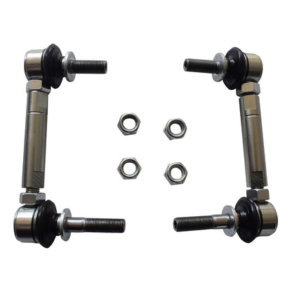 Front Adjustable Sway Bar Link Kit (Pair) - Suitable For Toyota Hilux GGN25 KUN26 GUN126 TGN26 & LandCruiser Prado 120 150 Series