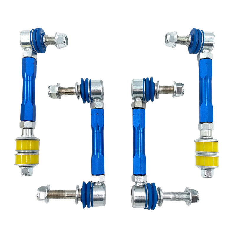 Front & Rear Sway Bar Link Kit (2 Pairs) - Suitable For Toyota Hilux GGN25 KUN26 GUN126 TGN26 & LandCruiser Prado 120 150 Series