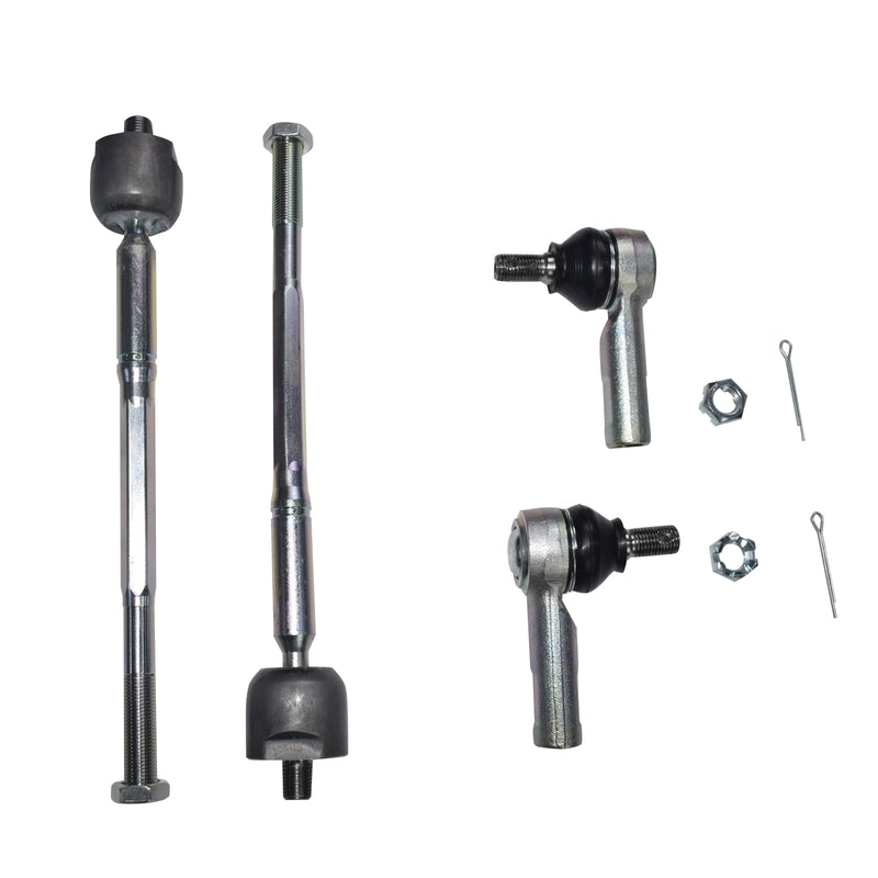 Inner Rack Tie Rod End + Ball Joint Kit - Suitable For Toyota Hilux N70 KUN26R GGN25R 4WD (2005-2014)