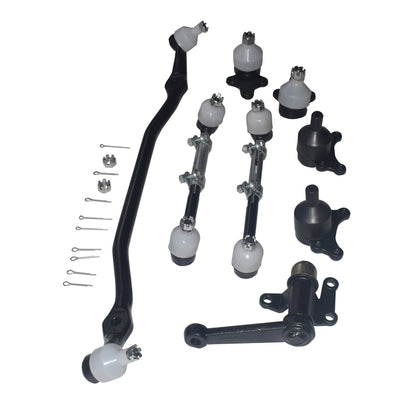 Front Suspension Rebuild Kit (Ball Joints, Tie Rod Ends, Idler Arm & Centre Rod) - Suitable For Toyota Hilux 2WD LN147 RZN147 RZN149 RZN152 (1997-2005)