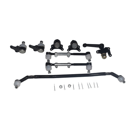Front Suspension Rebuild Kit (Ball Joints, Tie Rod Ends, Idler Arm & Centre Rod) - Suitable For Toyota Hilux 2WD LN147 RZN147 RZN149 RZN152 (1997-2005)