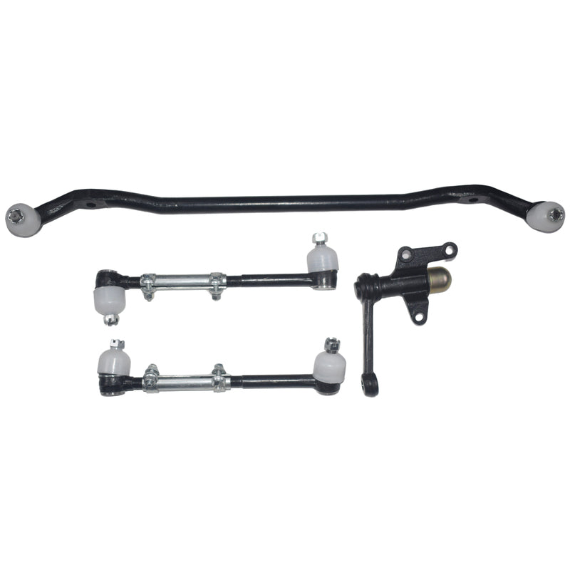 4 Pcs Drag Bar Relay Rod Steering Center - Suitable For Toyota Hilux 4 Runner N100 LN106 1988-1997