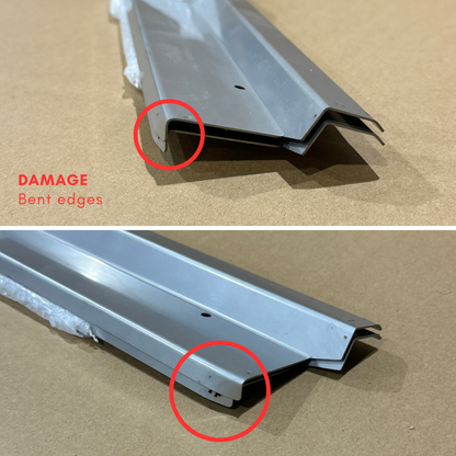 Stainless Steel Sill Trims - Suitable for use with 70 Series LandCruiser - GS9