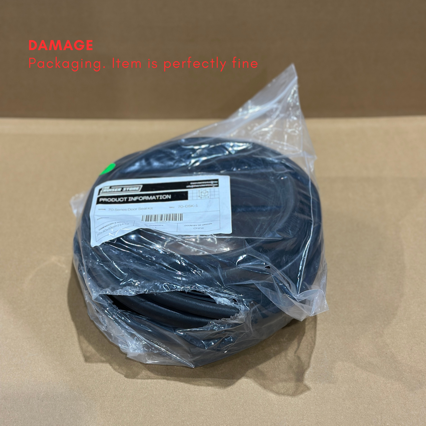 Door Seal Kit - Suitable for use with 70 series Land Cruise (2 Door)  - GS7