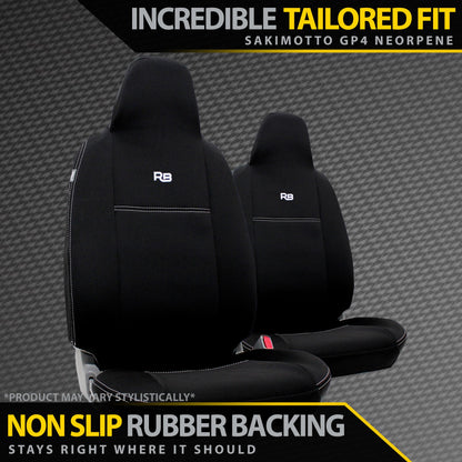Razorback 4x4 - Toyota Hilux 8th Gen - Single Cab - GP4 Neoprene 2x Front Seat Covers (Available)