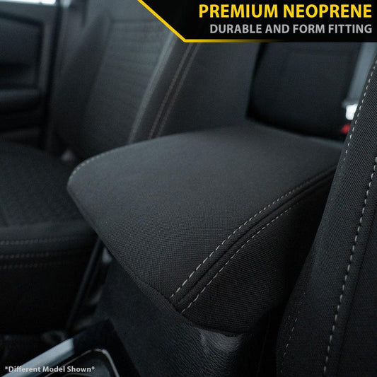 Razorback 4x4 - Toyota Prado 250 - GP6 Premium Neoprene Console Lid Cover (Made to Order)