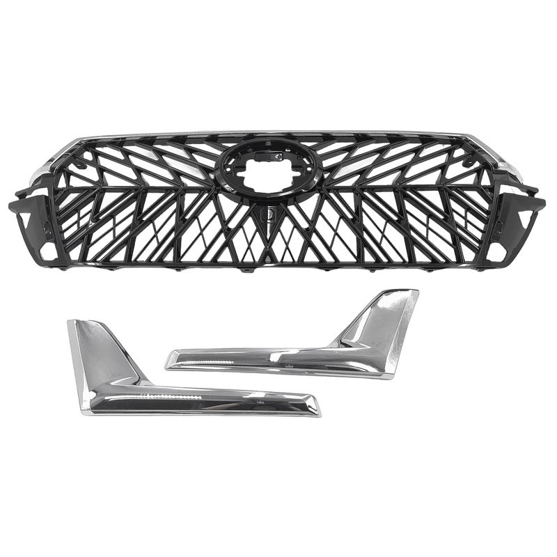 Chrome Black Grille - Suitable For Toyota Landcruiser 200 Series 2016-2021