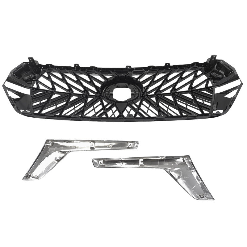Chrome Black Grille - Suitable For Toyota Landcruiser 200 Series 2016-2021