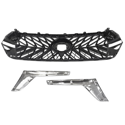 Chrome Black Grille - Suitable For Toyota Landcruiser 200 Series 2016-2021