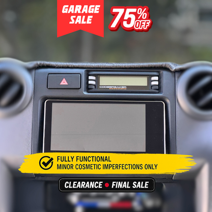 Radio Surround Panel for Codebreaker - Suitable for use with 70 Series Landcruiser 2009-2023 PRE-FACELIFT - Missing Bracket -GS-12