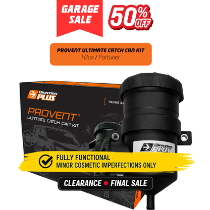 ProVent Catch Can Kit - Suitable for Hilux N80 / Fortuner (2016-ON) - PV662DPK - GS-17